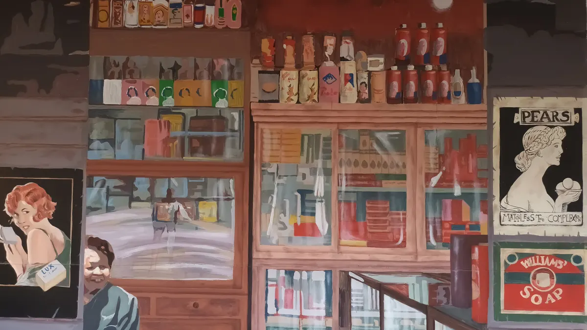 A vintage-style shop front inside Asiatique The Riverfront