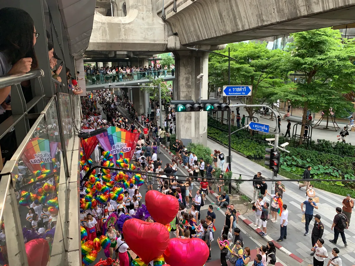 Bangkok Pride parade, June 2024